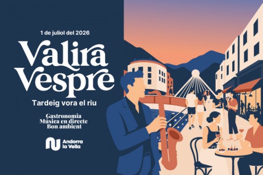 Evento Valira Vespre con música y gastronomía junto al río
