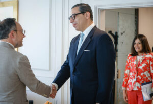 Ministres d'Afers Exteriors d'Andorra i Xipre en reunió oficial