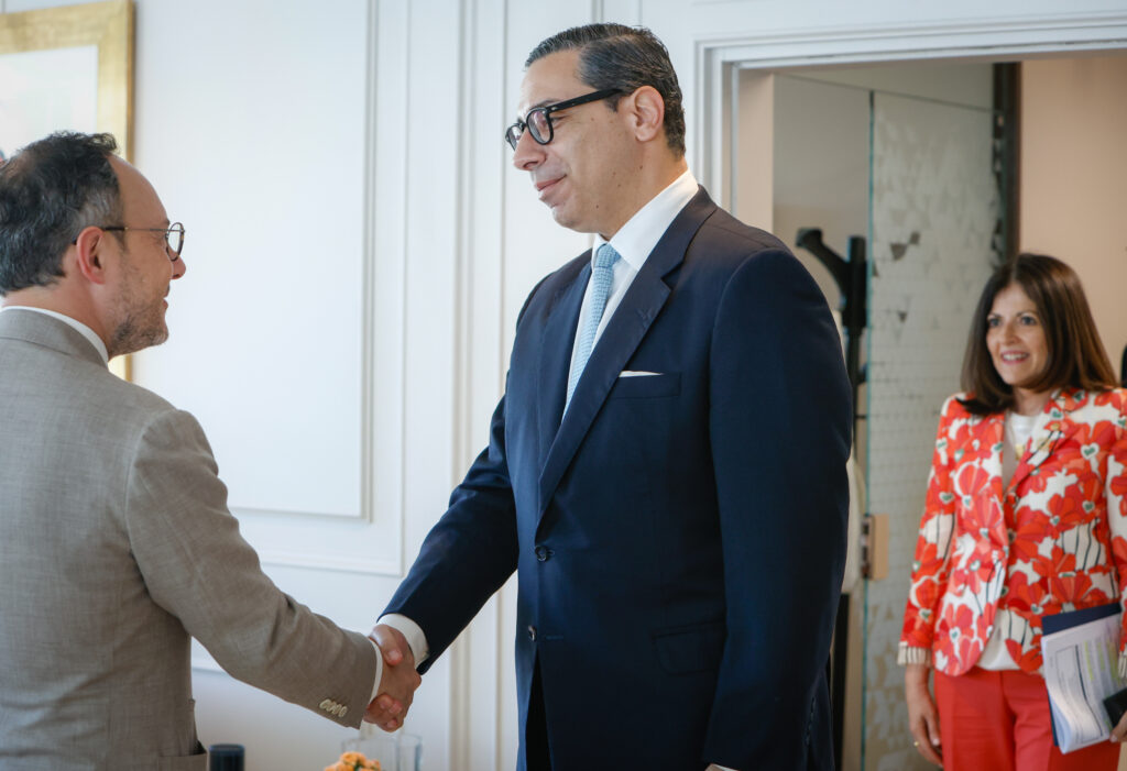 Ministres d'Afers Exteriors d'Andorra i Xipre en reunió oficial
