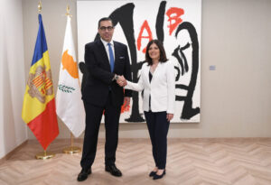 Ministres d'Afers Exteriors d'Andorra i Xipre en reunió oficial