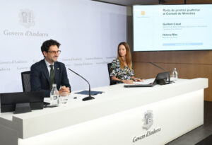 Roda de premsa del Govern d'Andorra sobre tarifes mèdiques