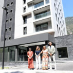 Inauguración de nuevos pisos de alquiler asequible en Borda Nova I, Andorra.