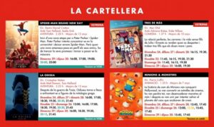 Cartellera de pel·lícules dels Cinemes Illa Carlemany per a juliol de 2026