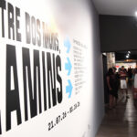 Cartel de la exposición Entre dos mons en Andorra