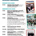 Celebració de la Festa Major a Escaldes-Engordany amb música i activitats.