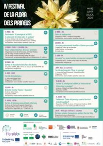 Cartel del Festival de la Flora dels Pirineus 2026 en Andorra