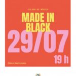 Cartel del evento Colors de música Made in Black en Escaldes-Engordany