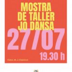 Cartel de la mostra de dansa en Escaldes-Engordany el 27 de juliol