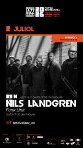 Nils Landgren Funk Unit actuando en el Festival de Jazz de Andorra 2026