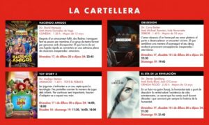 Cartellera de pel·lícules dels Cinemes Illa Carlemany a Escaldes-Engordany