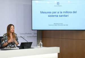 Presentación sobre la mejora del sistema sanitario en Andorra