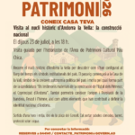 Visita guiada al nucli històric d'Andorra la Vella amb símbols institucionals