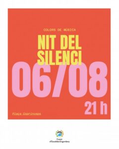 Cartel del evento Nit del Silenci en Escaldes-Engordany
