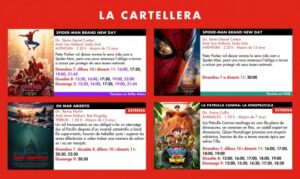 Cartellera de films dels Cinemes Illa Carlemany d'Escaldes-Engordany