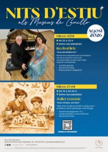Laura Coll y Jordi Barceló durante un recital lírico en Canillo