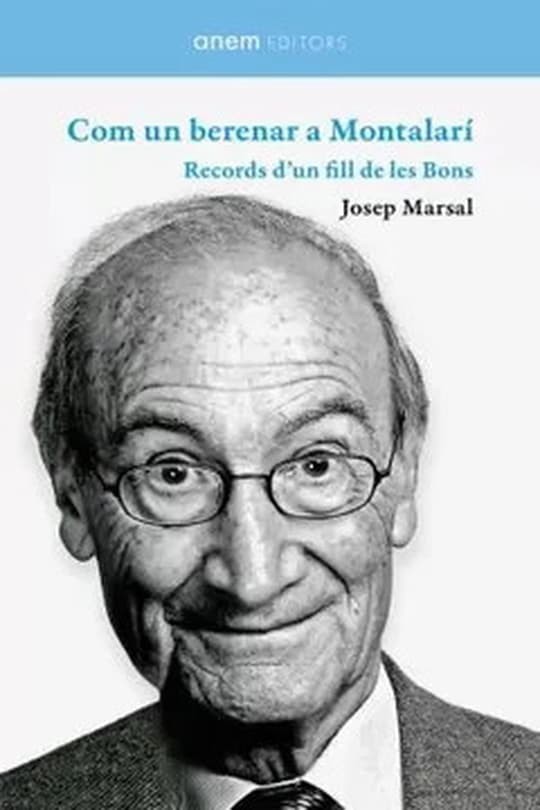 Retrato de Josep Marsal, autor del libro sobre Montalari.