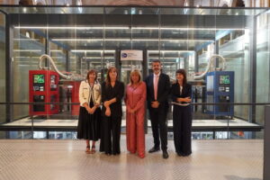 Delegación andorrana en el Barcelona Supercomputing Center durante una visita institucional.