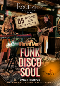 Músicos en el Dagda Irish Pub durante un concierto en directo.