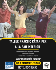 Participantes en un taller de calma interior en Escaldes-Engordany