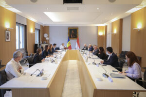 Reunión entre delegaciones de Andorra y Mónaco sobre salud pública