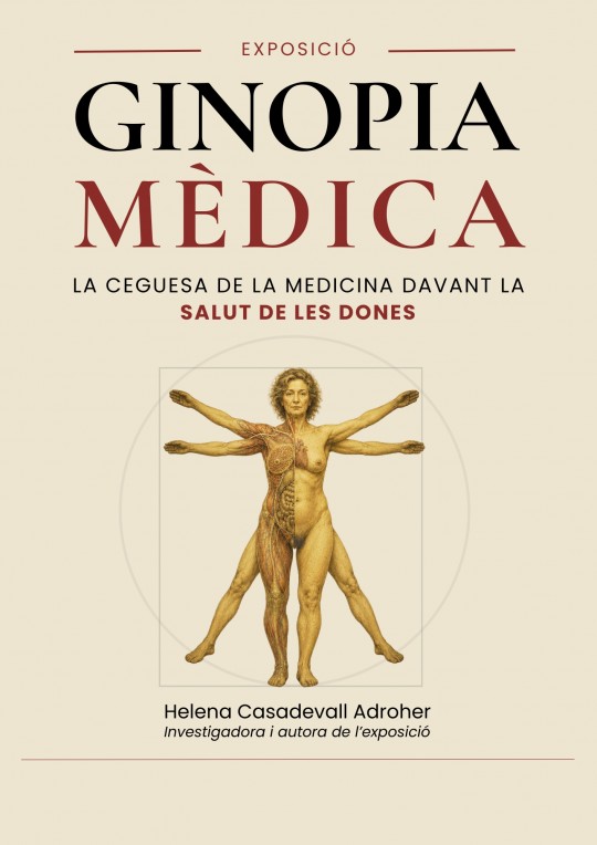 Cartel de la exposición sobre salud de las mujeres y sesgos de género