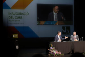 Inauguración del curso académico 2026-2027 en la Universidad de Andorra