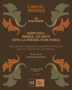 Cartel de la actividad conmemorativa de Meritxell en Canillo