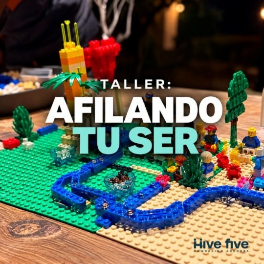Taller de LEGO Serious Play para reflexionar sobre el camino personal y profesional.